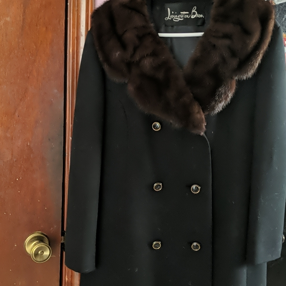 Fur peacoat - Picture 2 of 4